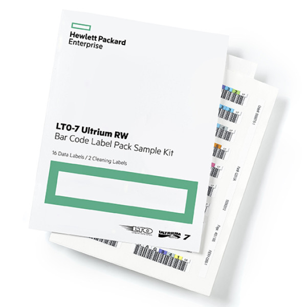 HPE LTO-7 RW BAR CODE LABEL PACK