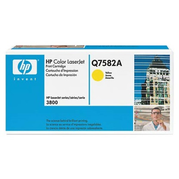 Toner HP LjC.3800 CP3505 amarillo 6.000p. *ENVASE ANTERIOR-CAJA BLANCA*