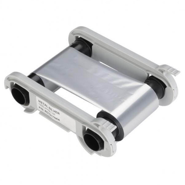 Ribbon EVOLIS Zenius Primacy plateado 1000 impr. Metallic Silver monochrome ribbon (color plata) Ribbon EVOLIS Zenius Primacy plateado 1000 impr. Metallic Silver monochrome ribbon (color plata)