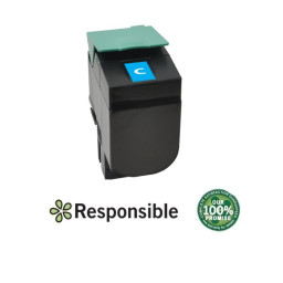 Toner RESPONSIBLE: LEXMARK C544 X544 cian 4.000p. (C544X1CG) (C544CR)