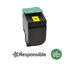Toner RESPONSIBLE: LEXMARK C544 X544 amarillo 4.000p. (C544X1YG) (C544YR)