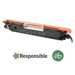 Toner RESPONSIBLE: HP Lj CP1025 M175 M275 negro 1.200p. (CE310A) (CP1025BR)