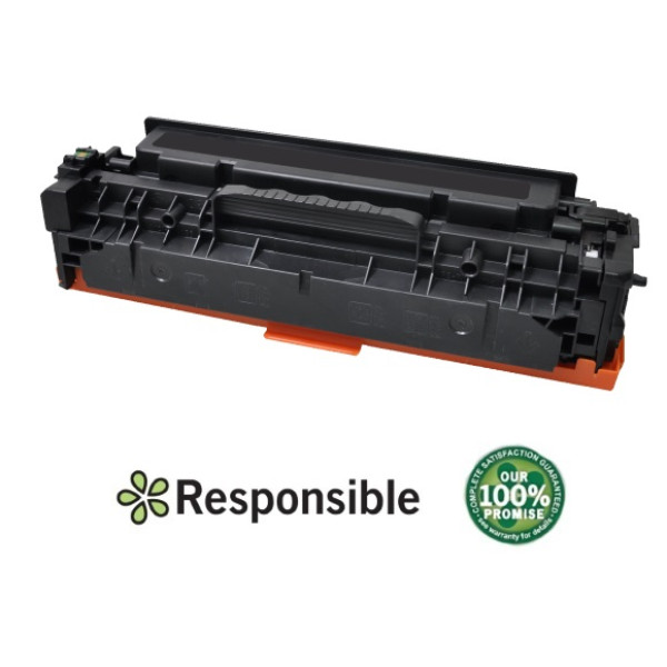 Toner RESPONSIBLE: HP Lj M476 negro 2.400p. (CF380A) (M476ABR)