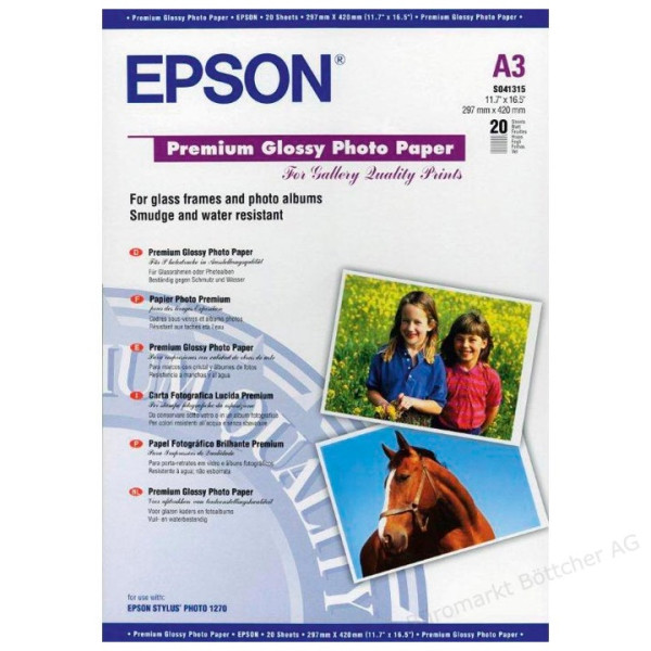 Premium Glossy Photo paper EPSON 100mmx8m rollo PHOTO 255g.