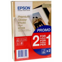 Premium Glossy Photo paper EPSON 30h 13x18cm 255g.