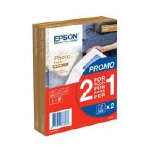 Premium Glossy Photo papel EPSON 2x15A4 255g. PROMO 2x15h (2xS042155)
