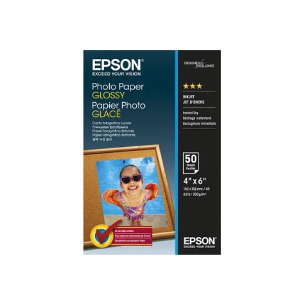 EPSON Photo Paper Glossy 50h. 13x18cm (5