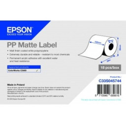 Rollo etiqueta EPSON Matte Permanente adh. C3500  - 1020mm