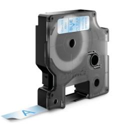 D1 - CINTAS DYMO 12MMX7M AZUL/TRANS