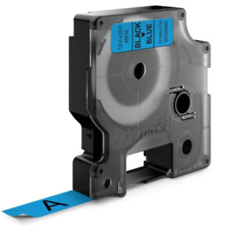 D1 - CINTAS DYMO 12MMX7M NEG/AZUL
