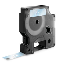 D1 - CINTAS DYMO 12MMX7M BLANC/TRAN