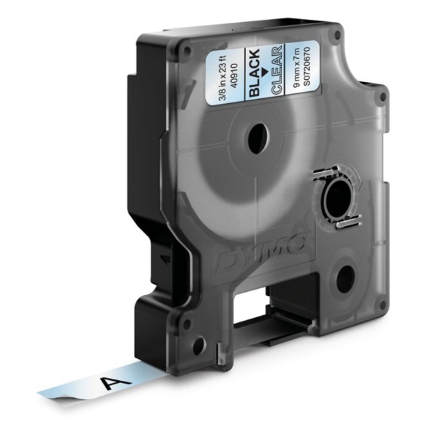D1 - CINTAS DYMO 9MMX7M NEG/TRANS