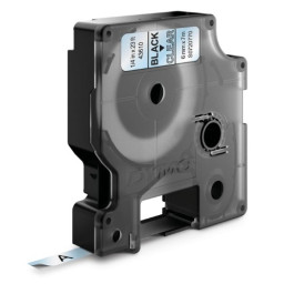 D1 - CINTAS DYMO 6MMX7M NEG/TRANSP