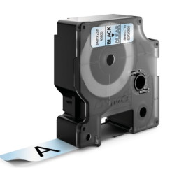D1 - CINTAS DYMO 19MMX7M NEG/TRANS