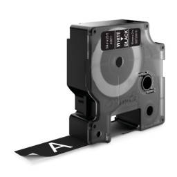 D1 - CINTAS DYMO 19MMX7M BLAN/NEG