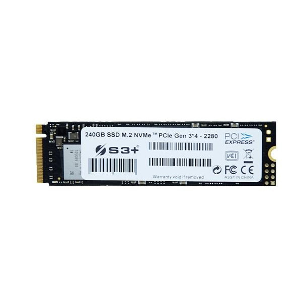 240GB S3 SSD M.2 NVME PCIE GEN 3 4 240GB S3 SSD M.2 NVME PCIE GEN 3 4