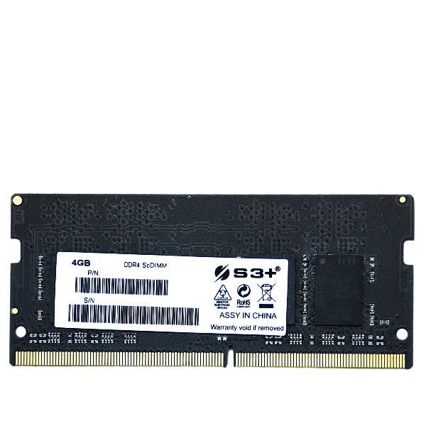 4GB S3+ SODIMM DDR4 2666MHZ CL19 4GB S3+ SODIMM DDR4 2666MHZ CL19