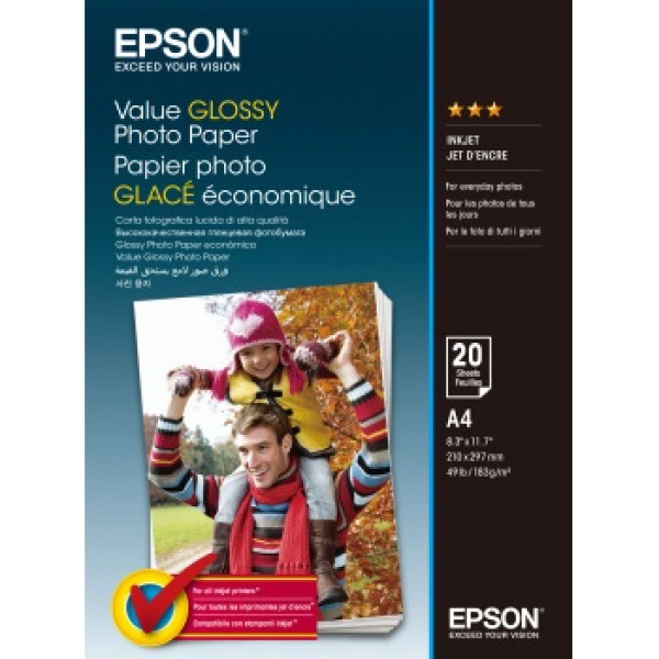 EPSON Photo Paper Glossy 500h. 10x15cm (4