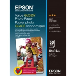 Value Glossy Photo papel EPSON 20h.10x15cm 183g.