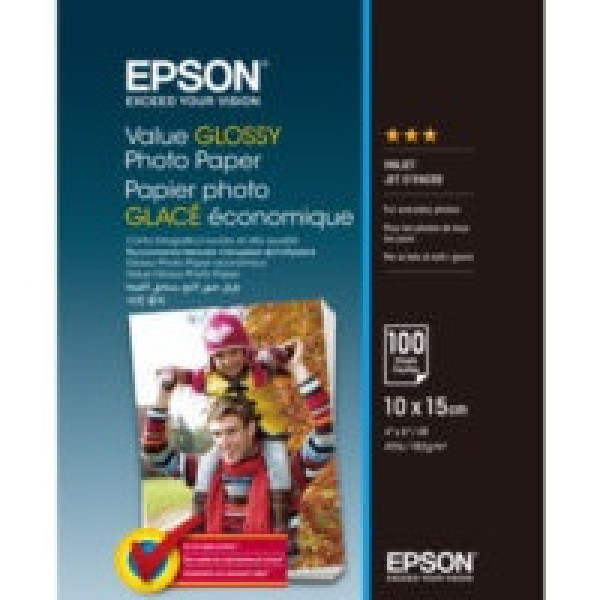 Value Glossy Photo papel EPSON 50h.10x15cm 183g.
