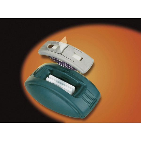 Dispenador SCOTCH mesa tiras verde y 2 repuestos Scotch Magic TM