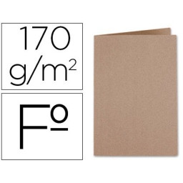 (50) Subcarpeta LIDERPAPEL Kraft FOLIO 170gr.