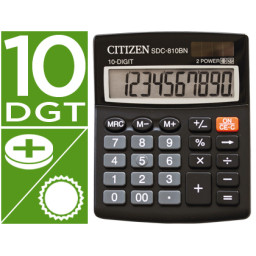 Calculadora CITIZEN sobremesa SDC-810 10 dígitos