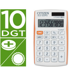 Calculadora CITIZEN bolsillo SLD-322 RG 10 dígitos Calculadora CITIZEN bolsillo SLD-322 RG 10 dígitos