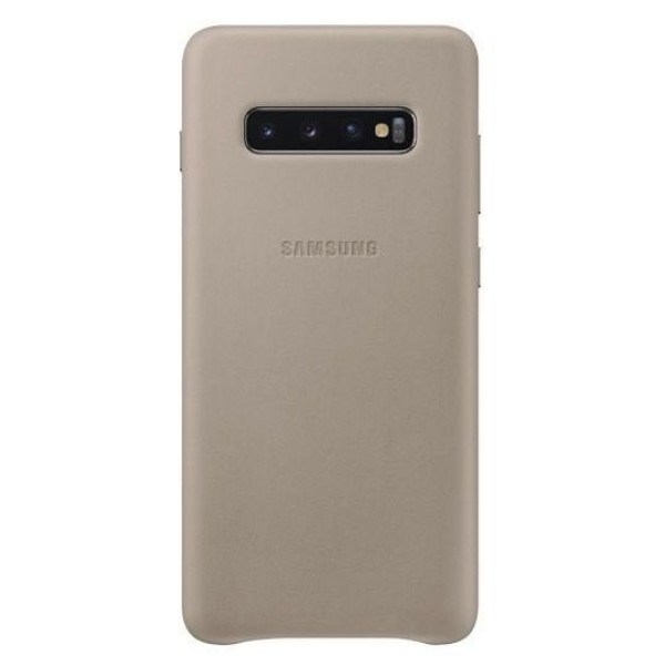 LEATHER COVER S10PLUS GRAY LEATHER COVER S10PLUS GRAY