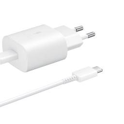CARGADOR RAPIDO 25W USB-C WHITE
