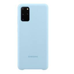 S20 PLUS SILICONE COVER AZUL CL