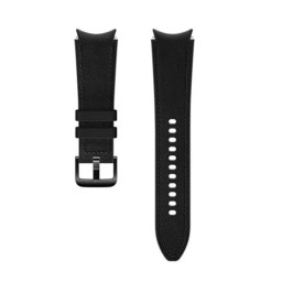LEATHER BAND BLACK 20MM M/L GW4