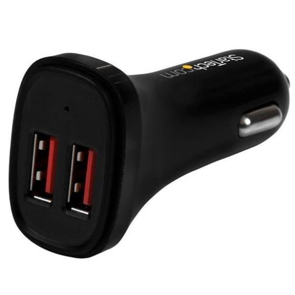 CARGADOR DE COCHE 2X USB NEGRO CARGADOR DE COCHE 2X USB NEGRO