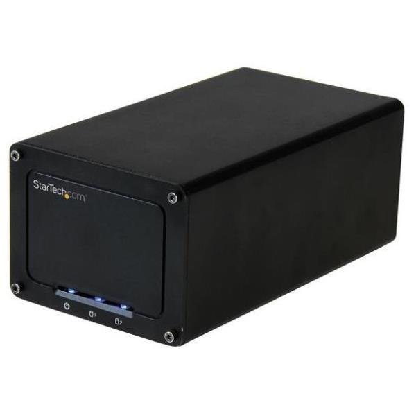 CAJA USB 3.1 2 BAHIAS SATA 2 5