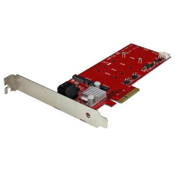 TARJETA PCIE 2XNGFF M.2 2XSATA