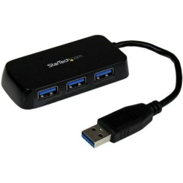 HUB USB 3.0 4 PUERTOS NEGRO HUB USB 3.0 4 PUERTOS NEGRO