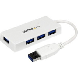 HUB USB 3.0 4 PUERTOS BLANCO