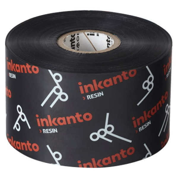 Ribbon ARMOR inkanto AXR7+ calidad resina color negro 55mm x 300mts core25mm