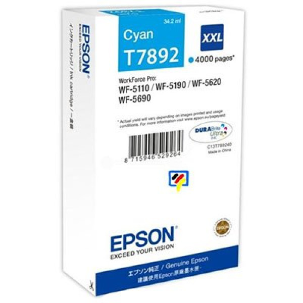 CARTUCHO CIAN XXL WF-8090 / WF-8590