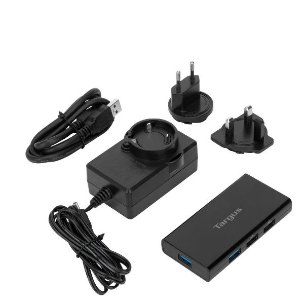 HUB 7 PUERTOS USB 3.0 NEGRO