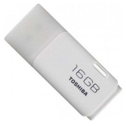Memoria USB TOSHIBA Hayabusa White 16GB USB2.0,Plug&Play, color blanco, con tapa