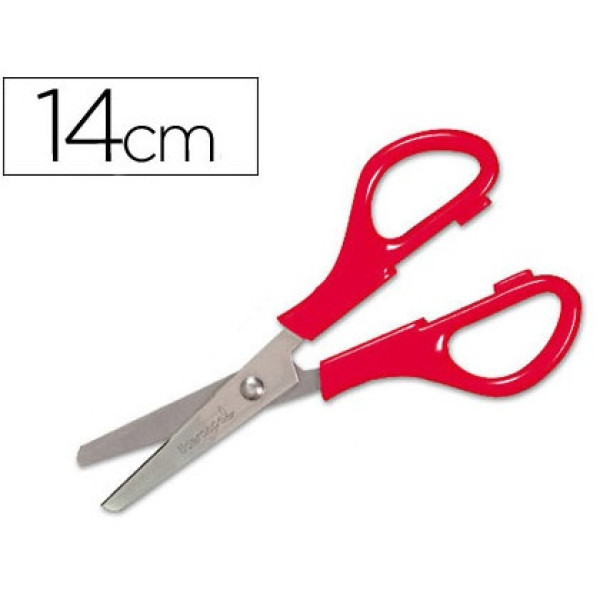 Tijera escolar LIDERPAPEL 14cm