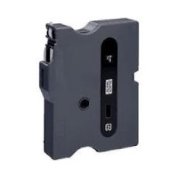 C.9mm BROTHER PT7000 negro sobre blanco cinta rotuladora laminada 15m.