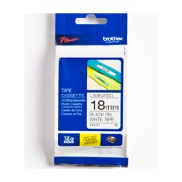 CINTA ROTULADORA BLANCO / NEGRO18 CINTA ROTULADORA BLANCO / NEGRO18