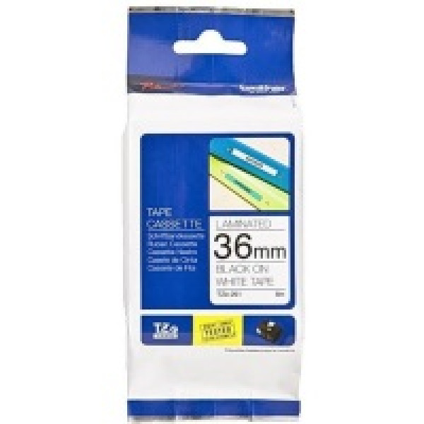 CINTA ROTULADORA BLANCO / NEGRO36