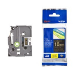 CINTA ROTULADORA NEGRO / ORO18