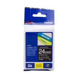 CINTA ROTULADORA NEGRO / BLANCO24