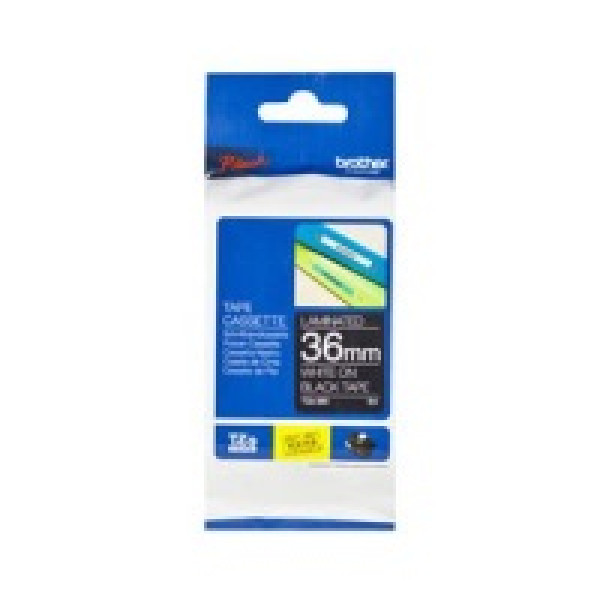 CINTA ROTULADORA NEGRO / BLANCO36