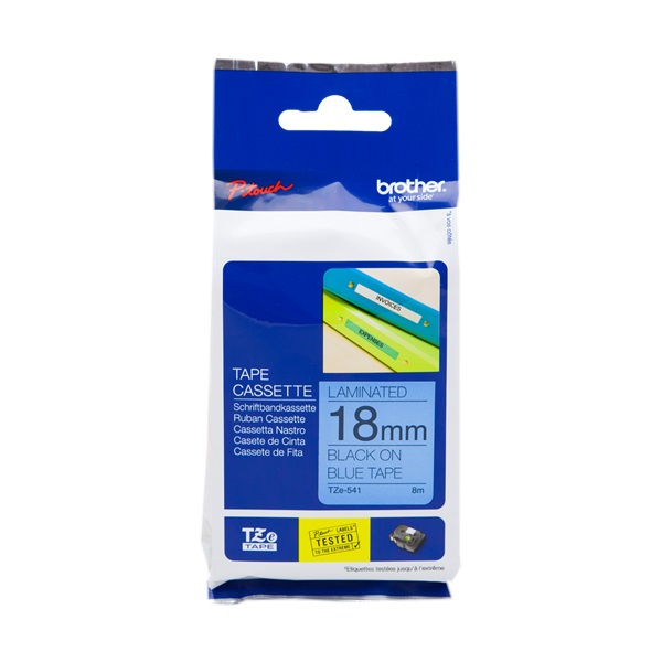 CINTA ROTULADORA AZUL / NEGRO18