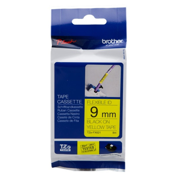 CINTA ROTULADORA AMARILLO/NEGRO